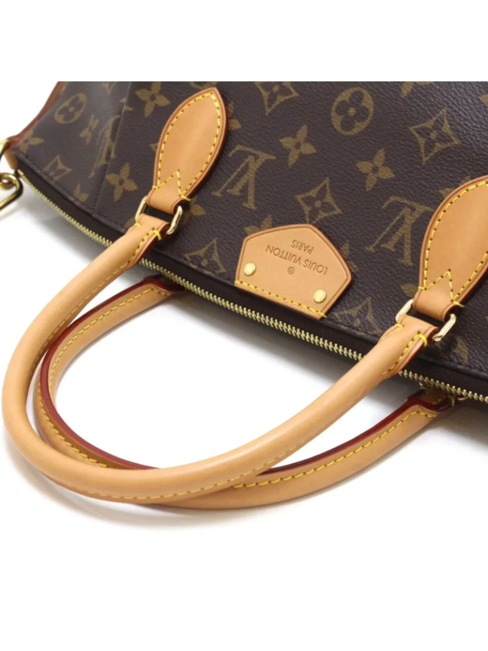 Louis Vuitton Turenne MM Monogram Handbag Canvas